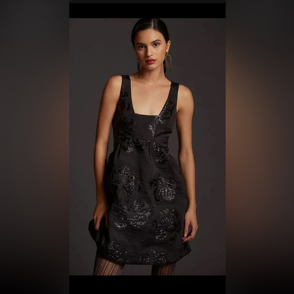 Maeve Anthropologie Jacquard Mini Dress
